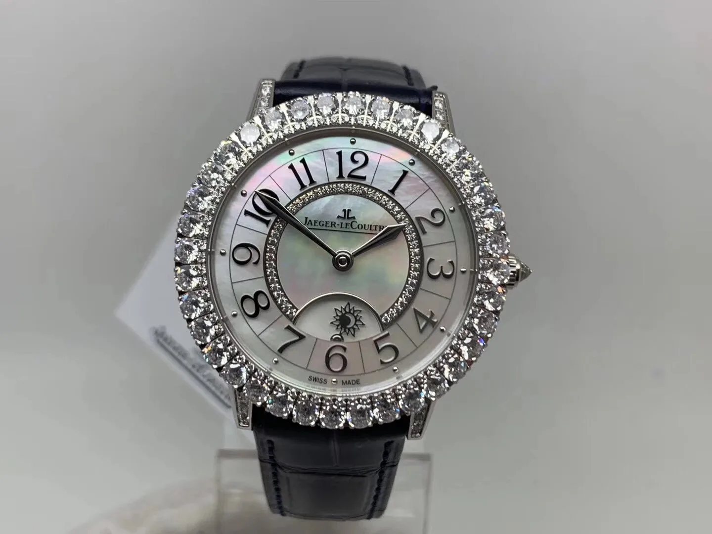 ZF Jaeger-LeCoultre Date Q3433570 36mm Mother-of-pearl Ring Day and Night 925B Integrated Movement