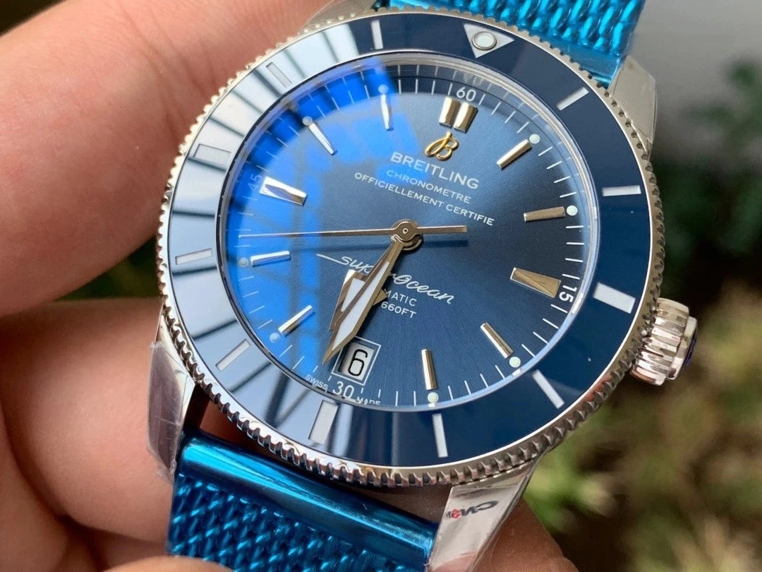 Breitling Super Ocean Culture II 42mm blue plate GF factory one-to-one replica