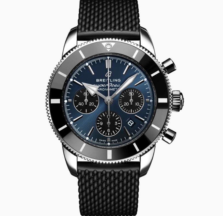 Breitling Super Ocean Culture Chronograph 46mm blue plate BLS factory V2 version 7750 one-to-one replica