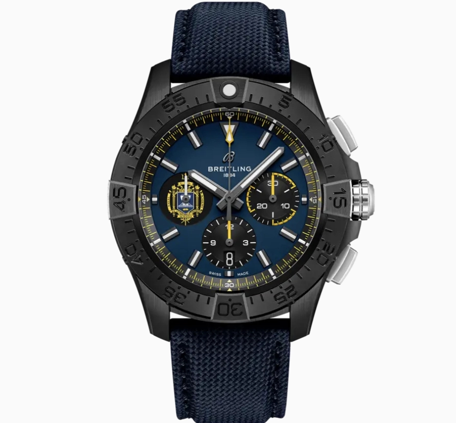 Breitling Avengers Chronograph sb01474a1c1x1 44 blue plate super replica watch
