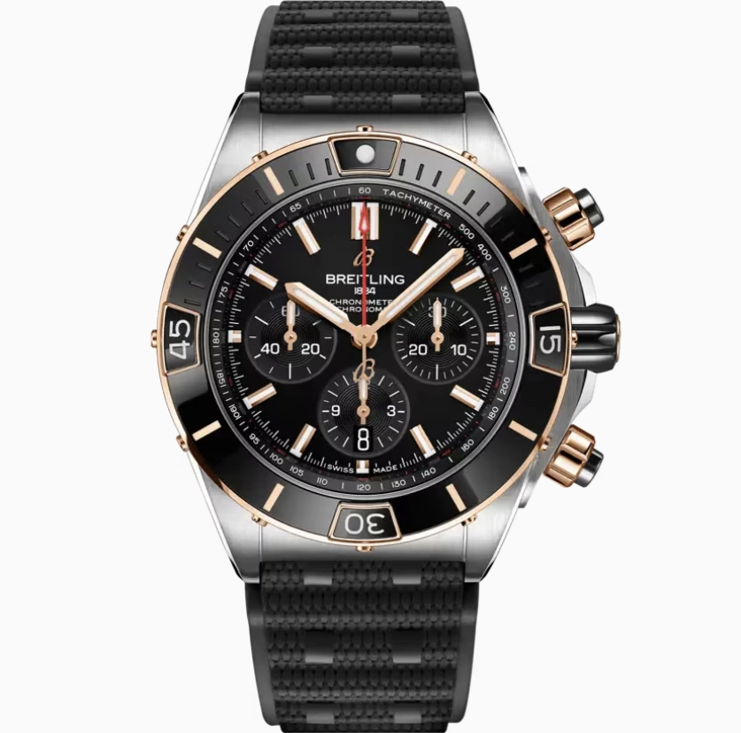 Breitling ChronomatB01 chronograph 44mm ceramic bezel BLS super replica