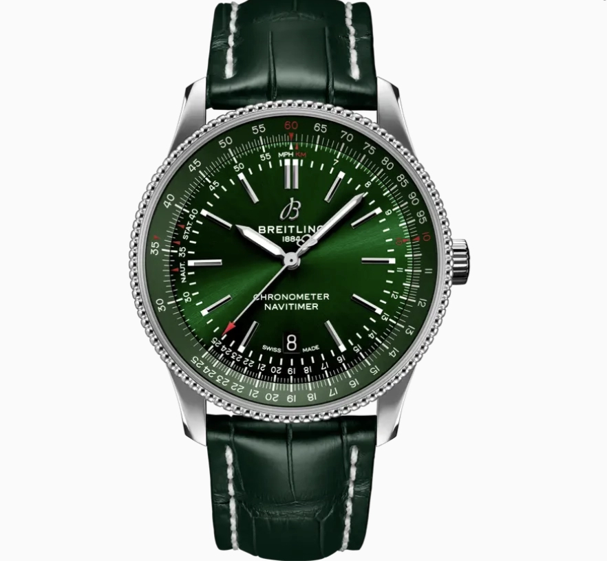 Breitling Navitimer 1 Series 41MM Green Face TF Factory 1:1 Super Replica